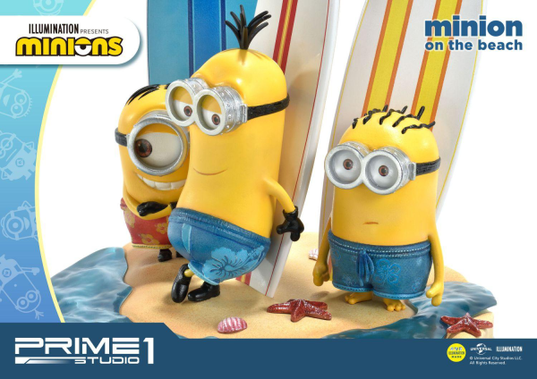Prime 1 Studio Prime Collectible Figures Minions On The Beach(4562471908934)(4562471908934)