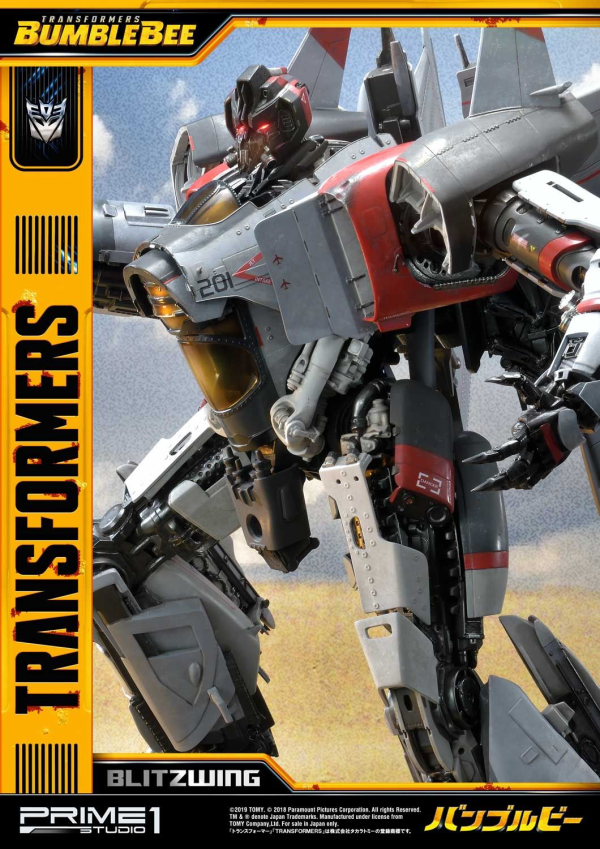 Prime 1 Studio Museum Masterline Transformers: Bumblebee (Film) Blitzwing(4562471908071)(4562471908071)
