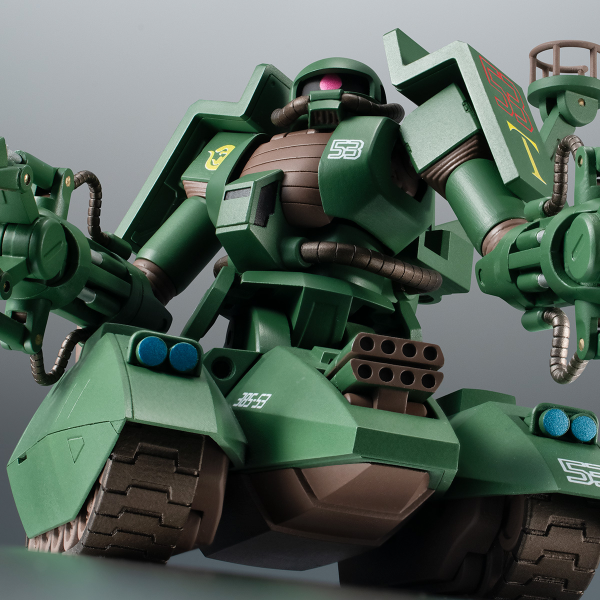 BANDAI Toy ROBOT SPIRITS  MS-06V-6 ZAKU TANK GREEN MACAQUE ver. A.N.I.M.E.