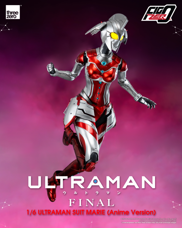 Three Zero FigZero 1/6 ULTRAMAN SUIT MARIE (Anime Version) | 4895250806979