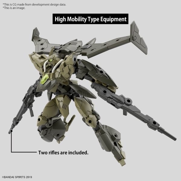 BANDAI Hobby 30MM 1/144 bEXM-21 VERDENOVA [GREEN]