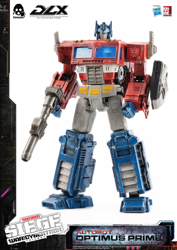 threezero Transformers: War for Cybertron Trilogy - DLX Optimus Prime | 4895250816343