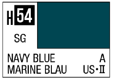 GSI Creos AQUEOUS HOBBY COLOR - H54 SEMI-GLOSS NAVY BLUE (US NAVY AIRCRAFT)(4973028719307) | 4973028719307