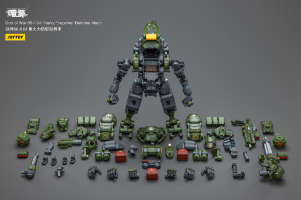 Joy Toy God of War 86-II 04 Heavy Firepower Defense Mech | 6973130376229