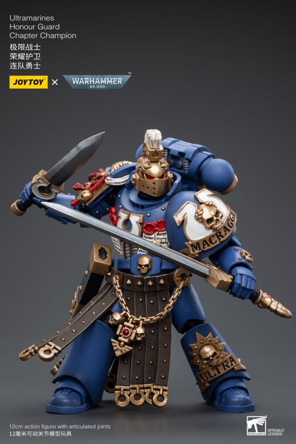 JOYTOY Ultramarines Honour Guard Chapter Champion(6973130376526)(6973130376526)