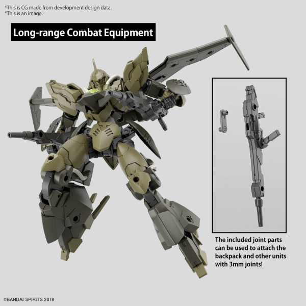 BANDAI Hobby 30MM 1/144 bEXM-21 VERDENOVA [GREEN]