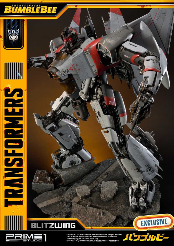 Prime 1 Studio Museum Masterline Transformers: Bumblebee (Film) Blitzwing EX Version(4562471908088)(4562471908088)