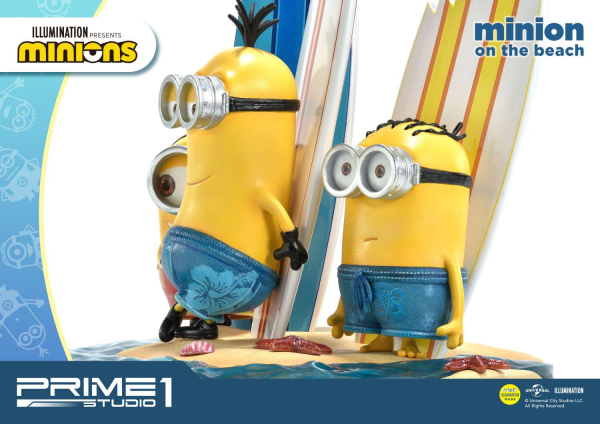 Prime 1 Studio Prime Collectible Figures Minions On The Beach(4562471908934)(4562471908934)
