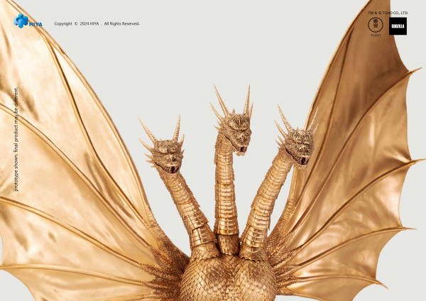 HIYA TOYS Exquisite Basic Series None Scale Godzilla vs. King Ghidorah King Ghidorah