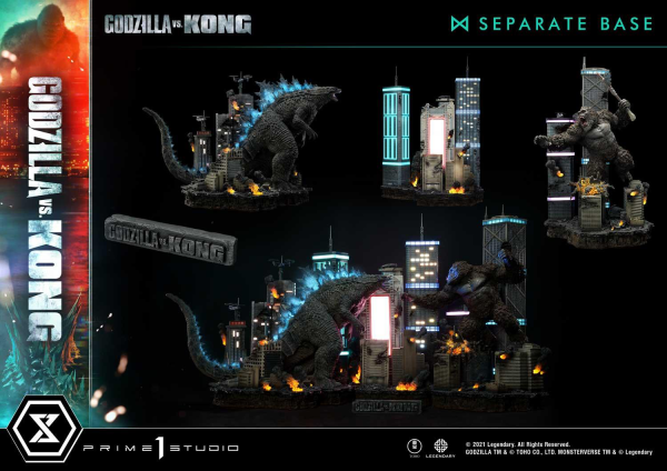 Prime 1 Studio Ultimate Diorama Masterline Godzilla vs Kong (Film) Godzilla VS Kong Final Battle(4580708032993)(4580708032993)