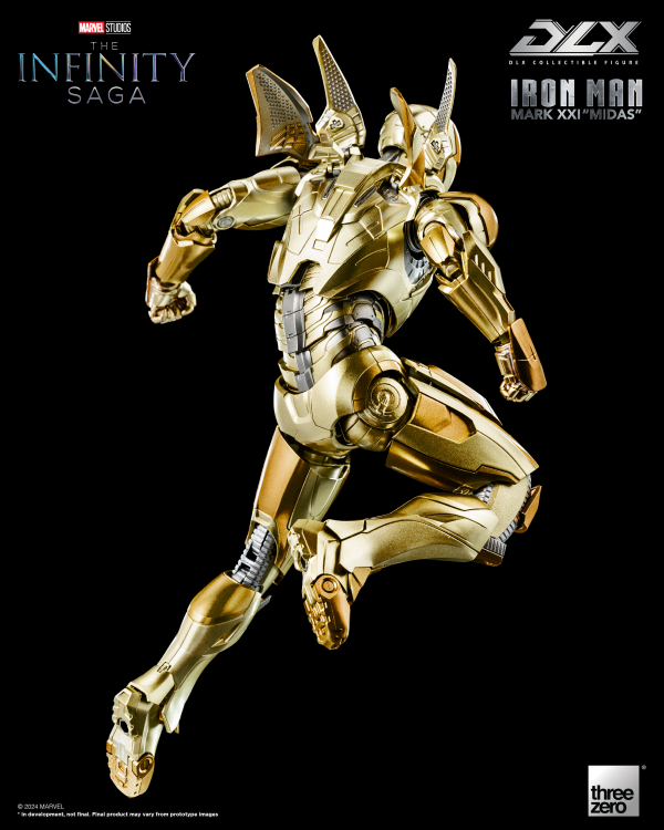 threezero Marvel Studios: The Infinity Saga - DLX Iron Man Mark 21 “Midas” | 4895250815452