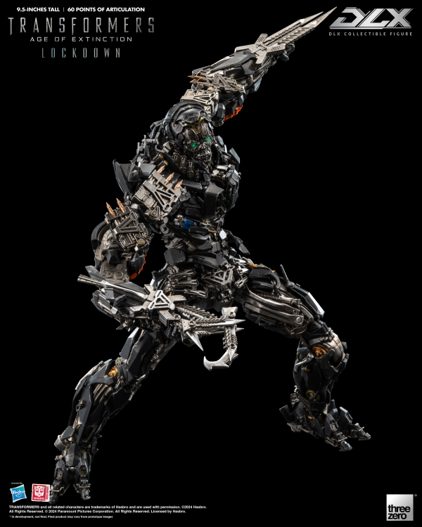 threezero Transformers: Age of Extinction - DLX Lockdown | 4895250814172