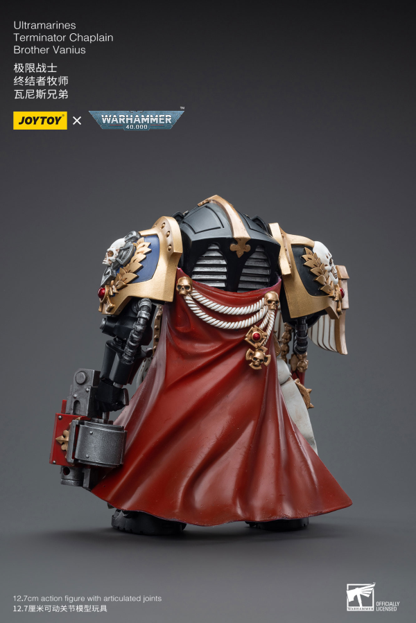 Joy Toy Ultramarines Terminator Chaplain Brother Vanius(6973130375338)(6973130375338)