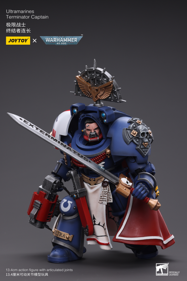 Joy Toy Ultramarines Terminator Captain(6973130376458)(6973130376458)