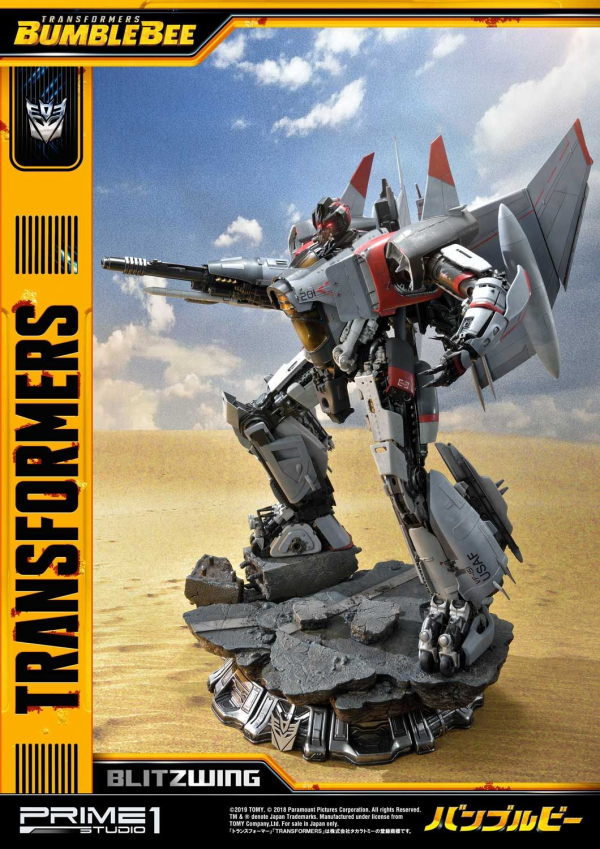Prime 1 Studio Museum Masterline Transformers: Bumblebee (Film) Blitzwing EX Version(4562471908088)(4562471908088)