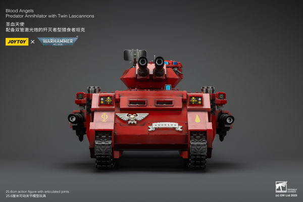 JOYTOY Blood Angels Predator Annihilator with Twin Lascannons | 6927054401499