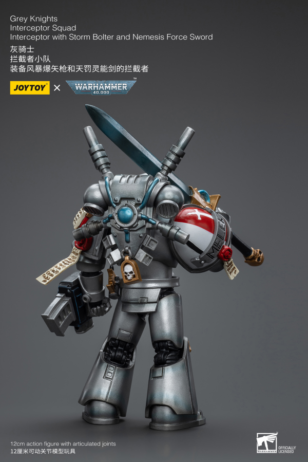 Joy Toy Grey Knights Interceptor Squad Interceptor with Storm Bolter and Nemesis Force Sword(6973130378988)(6973130378988)