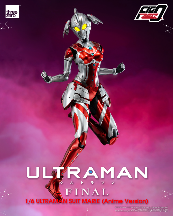 Three Zero FigZero 1/6 ULTRAMAN SUIT MARIE (Anime Version) | 4895250806979