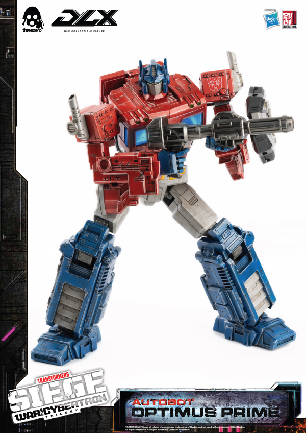 threezero Transformers: War for Cybertron Trilogy - DLX Optimus Prime | 4895250816343