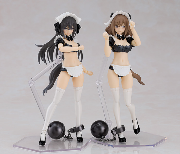 PLAMAX GP-07 Underwear Body Girl Ran & Jelly: Maid Ver. Set | 4545784013519