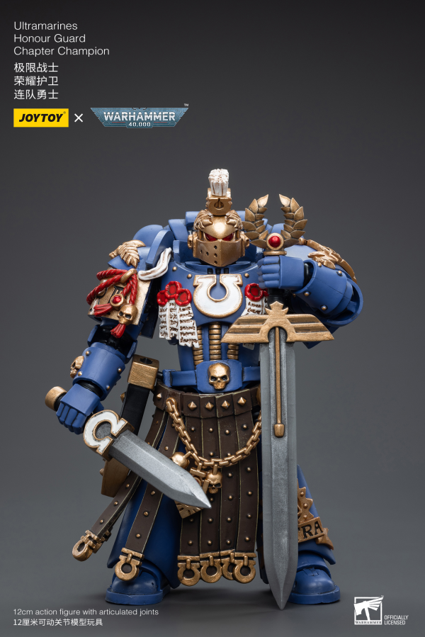 JOYTOY Ultramarines Honour Guard Chapter Champion(6973130376526)(6973130376526)