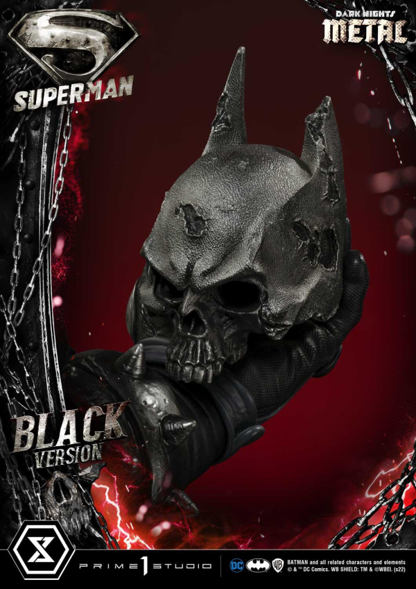 Prime 1 Studio Museum Masterline Dark Nights: Metal (Comics) Superman Black Version | 4580708043500