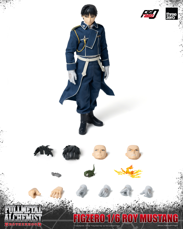threezero FULLMETAL ALCHEMIST BROTHERHOOD - FigZero 1/6 Roy Mustan(4895250815926)(4895250815926)