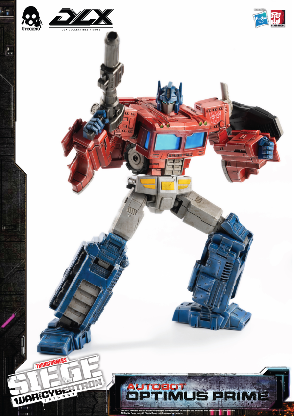 threezero Transformers: War for Cybertron Trilogy - DLX Optimus Prime | 4895250816343