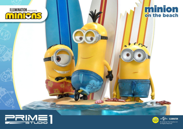 Prime 1 Studio Prime Collectible Figures Minions On The Beach(4562471908934)(4562471908934)
