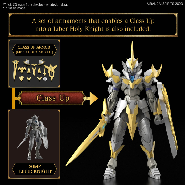 BANDAI HOBBY 30MF LIBER HOLY KNIGHT(4573102671653)(4573102671653)