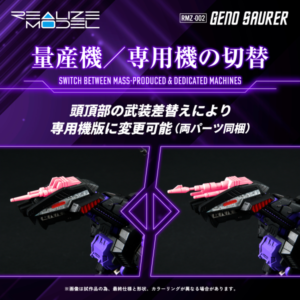 TAKARA TOMY RMZ-002 GENO SAURER
