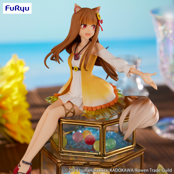 FURYU Corporation Spice and Wolf　Noodle Stopper Figure -Holo Sunflower Dress ver.- | 4582655074996