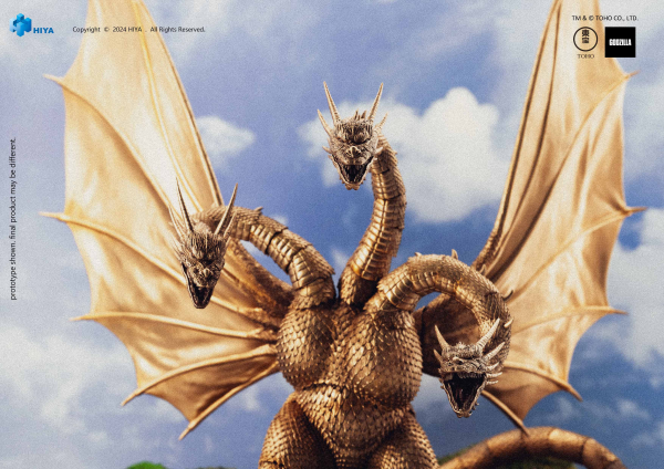 HIYA TOYS Exquisite Basic Series None Scale Godzilla vs. King Ghidorah King Ghidorah
