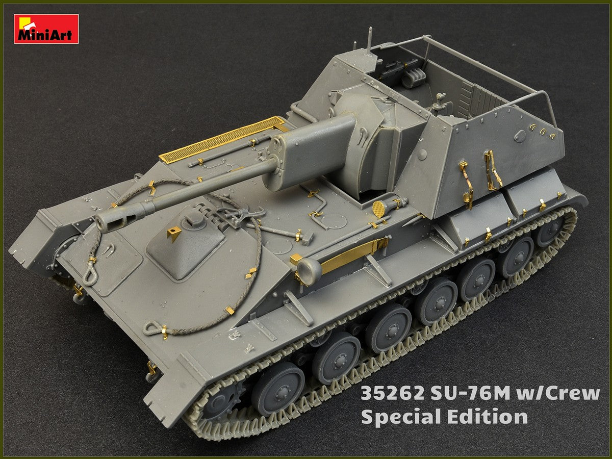 Miniart [35262] 1/35 SU-76M w/Crew Special Edition | 4820183311382