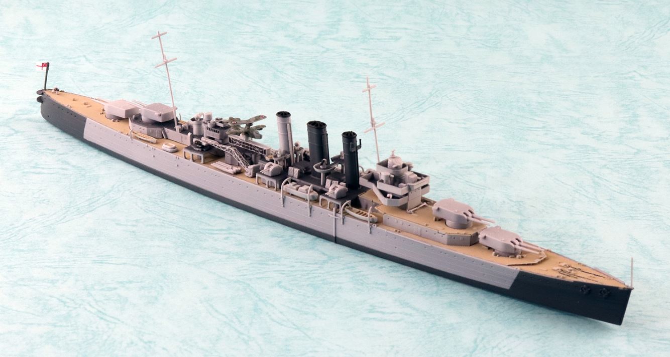 Aoshima 1/700 British Heavy Cruiser Dorsetshire | 4905083052693