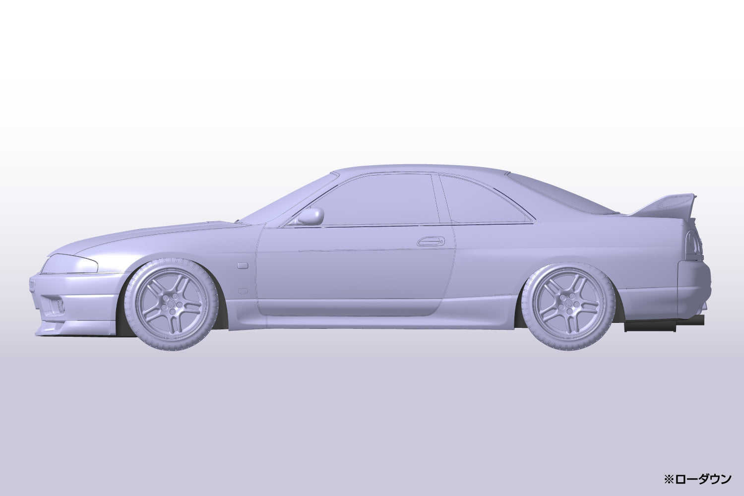Aoshima 1/32 SNAP KIT #15-C Nissan R33 Skyline GT－R（White） | 4905083064566