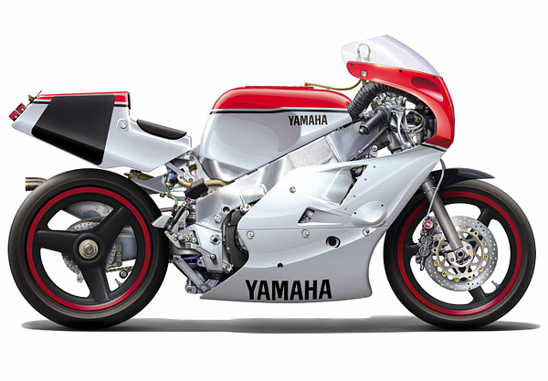 Fujimi 1/12 Yamaha YZF750 Lucky Strike Roberts | 4968728141367