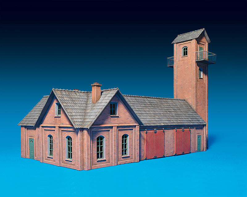 Miniart [72032] 1/72 Fire Station | 4820041103043