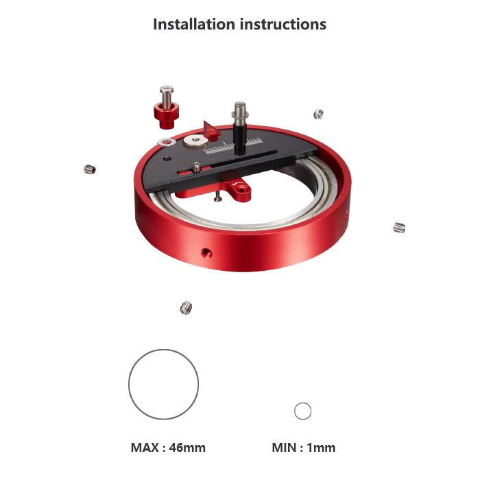 DSPIAE Adjustable Circular Cutter Starter Edition | 6970845560288