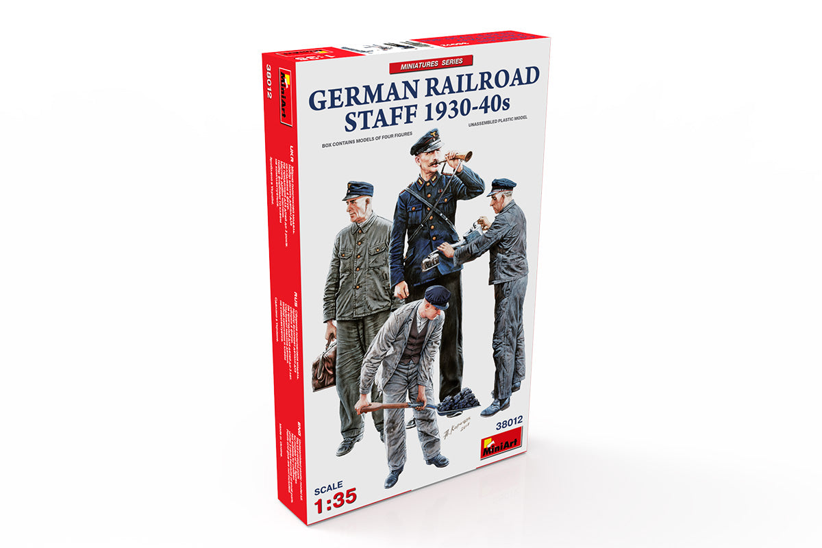 MiniArt German Railroad Staff 1930-40s | 4820183311986