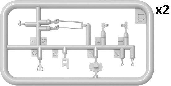 MiniArt 1/35 Transmission Set For T-55/T-55A | 4820183314017
