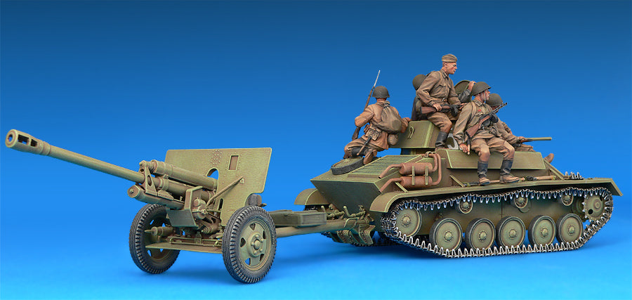 MiniArt Soviet T-70 M & ZiS -3 w/ Crew (1/35) | 4820041101094