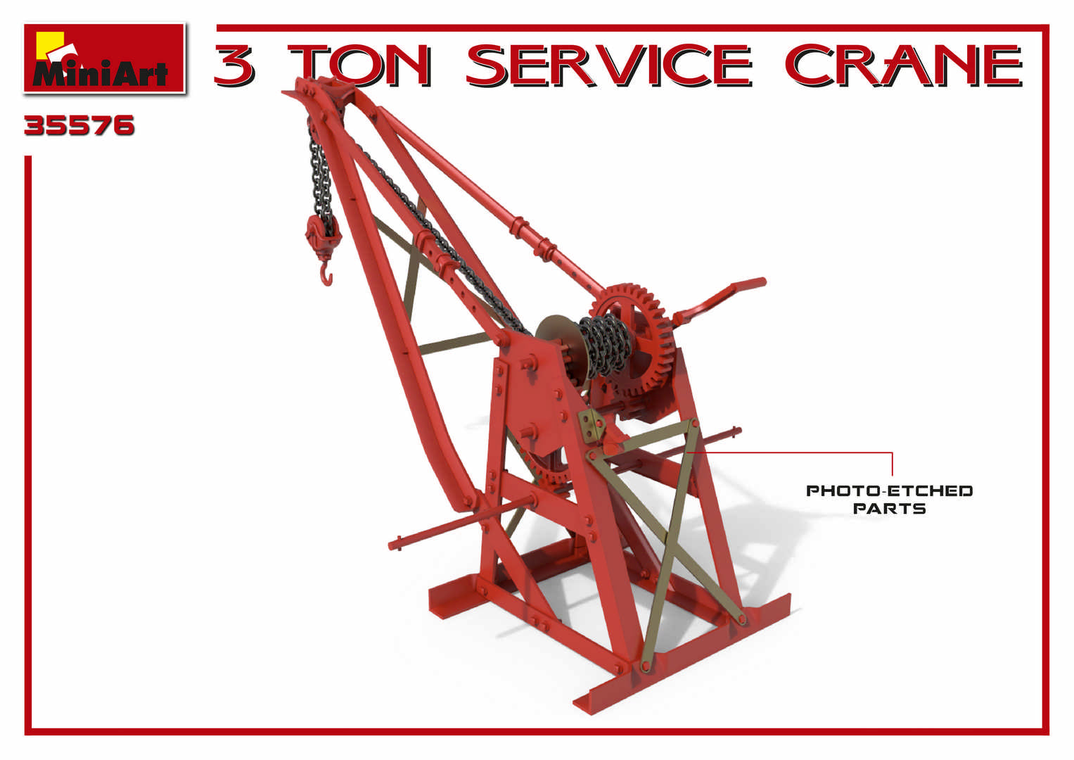 MiniArt 3 Tonne Service Crane (1/35) | 4820183312303