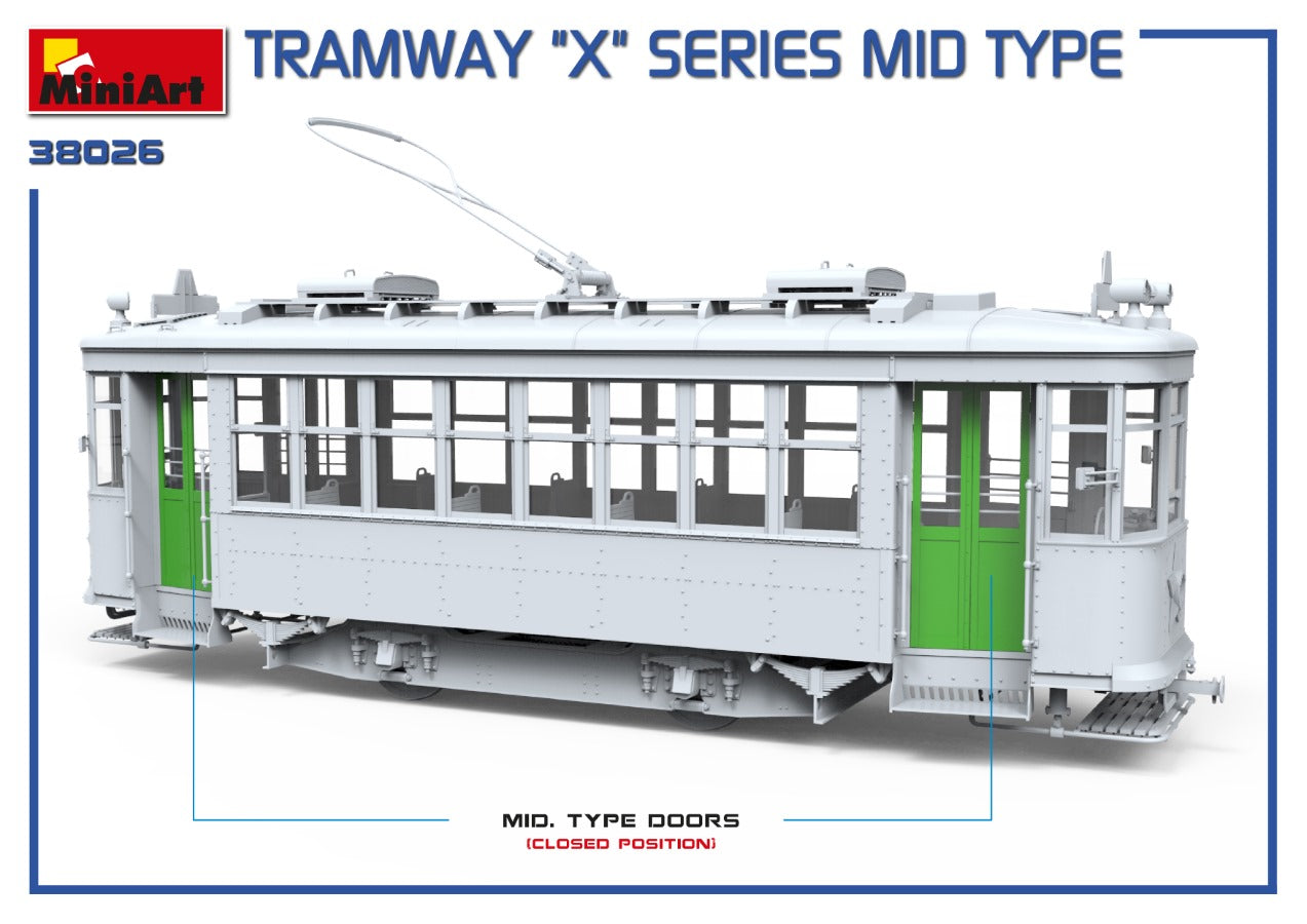 MiniArt 1/35 Tramway X-Series Mid Type | 4820183313720