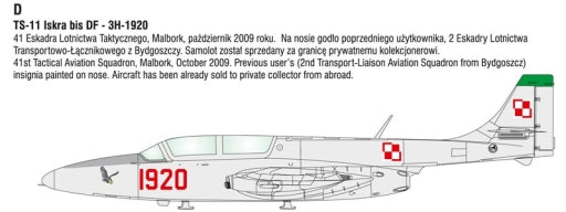 Arma Hobby 1/72 TS-11 Iskra Expert set 'Silver' | 5907747900646
