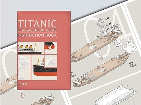 Suyata TITANIC SEAL & ICEBERG SCENE