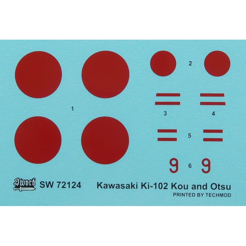 Sword Models 1/72 Ki-102a/b , Kou/Otsu, Aircraft