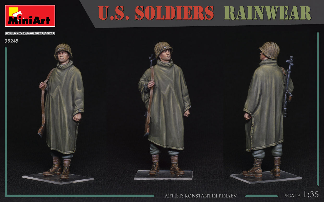 MiniArt 1/35 U.S. Soldiers Rainwear | 4820183314208