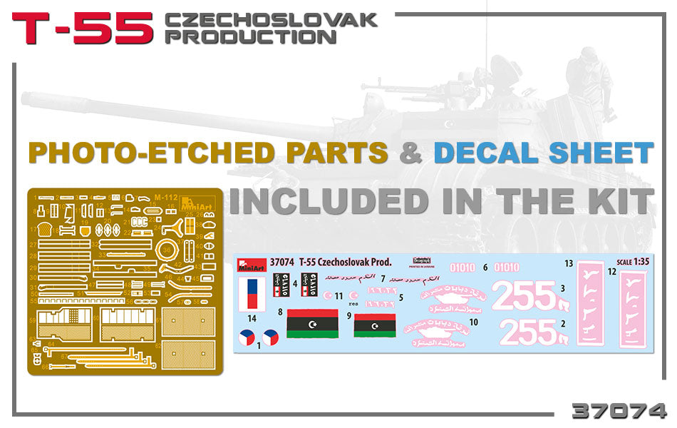 MiniArt 1/35 T-55 Czechoslovak Prod. | 4820183312778