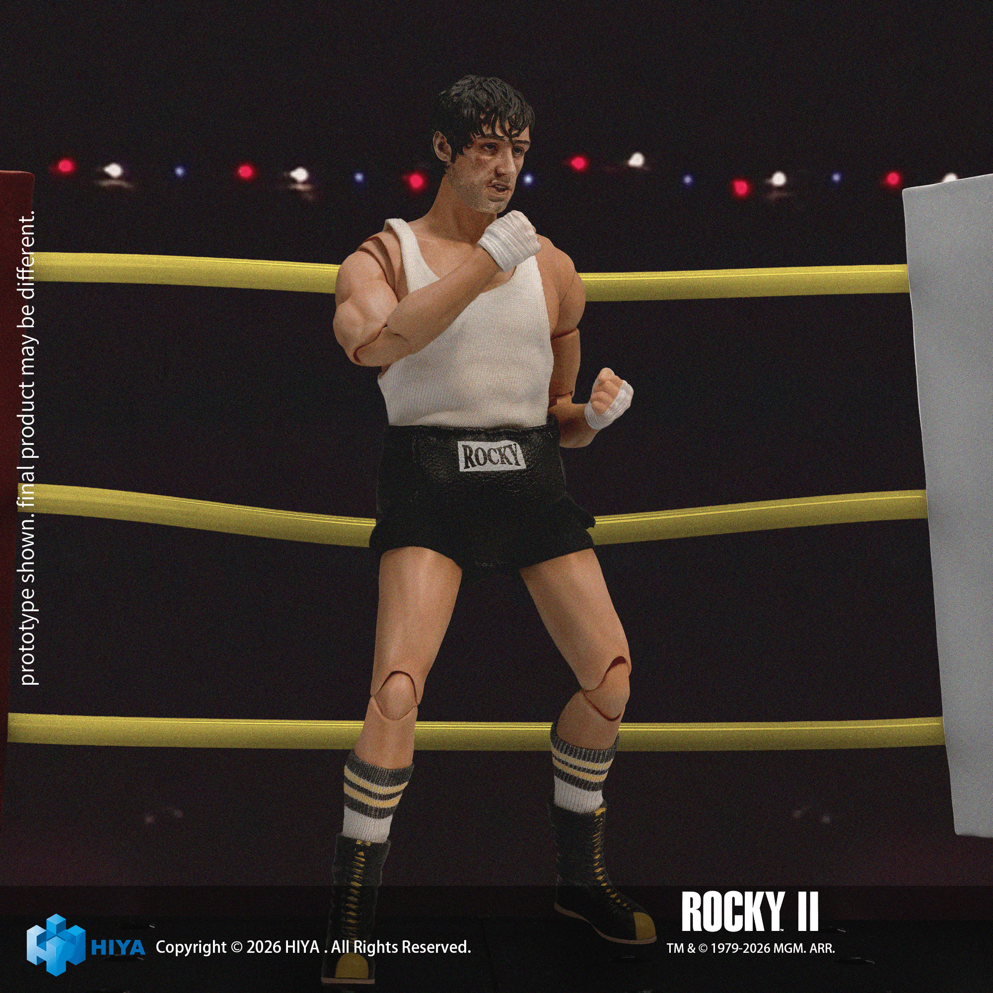 1/12 Scale 6.3 Inch Rocky II Rocky Boxer Version Action Figure